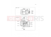 KAWASAKI 2012 Crankcase Bolt Pattern