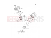 KAWASAKI VULCAN 900 CUSTOM (VN900CCF) Cylinder/Piston(s)