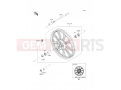 KAWASAKI VULCAN 900 CUSTOM (VN900CCF) Front Hub
