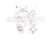 KAWASAKI NINJA 300 ABS (EX300BDF) Rear Brake