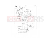 KAWASAKI NINJA 300 ABS (EX300BDF) Accessory(Single Seat Cover)