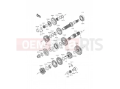 Transmission - Kawasaki Ninja 650 ABS (EX650FDS) 2013