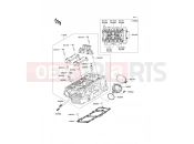 KAWASAKI VERSYS ABS (KLE650DDF) Cylinder Head