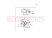 KAWASAKI VERSYS ABS (KLE650DDF) Crankcase Bolt Pattern
