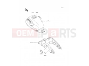 KAWASAKI VERSYS ABS (KLE650DDF) Labels