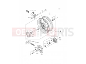KAWASAKI 2013 Rear Hub