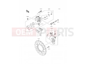 KAWASAKI 2013 Rear Brake