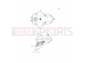 KAWASAKI 2013 Decals(Orange)(White)