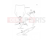 Decals - Kawasaki CONCOURS 14 ABS (ZG1400CEF) 2014