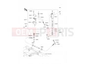 Rear Master Cylinder - Kawasaki D-TRACKER 125 (KLX125DEF) 2014