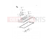 Cylinder Head Cover - Kawasaki ER-6n (ER650EEF) 2014