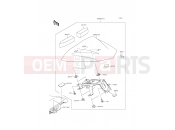 Accessory(Single Seat Cover) - Kawasaki ER-6n (ER650EEF) 2014