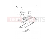 Cylinder Head Cover - Kawasaki ER-6n ABS (ER650FEF) 2014
