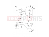 Rear Master Cylinder - Kawasaki ER-6n ABS (ER650FEF) 2014