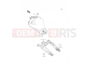 Labels - Kawasaki ER-6n ABS (ER650FEF) 2014