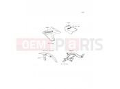 Decals(Green) - Kawasaki ER-6n ABS (ER650FEF) 2014
