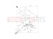 Accessory(Single Seat Cover) - Kawasaki ER-6n ABS (ER650FEF) 2014