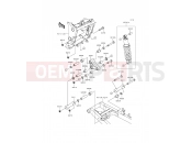 Suspension/Shock Absorber - Kawasaki NINJA 300 (EX300AEFA) 2014
