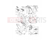 Cowling Lowers - Kawasaki NINJA 300 (EX300AEFA) 2014