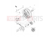 KAWASAKI 2014 Rear Hub