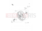 KAWASAKI VERSYS 1000 (KLZ1000AEF) Front Hub