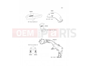 KAWASAKI VERSYS 1000 (KLZ1000AEF) Decals(Gray)(White)