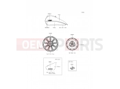 KAWASAKI 2014 Decals(Ebony/Gray)