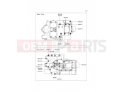 KAWASAKI 2014 Crankcase Bolt Pattern