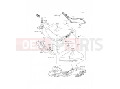 Seat - Kawasaki ER-6f ABS (EX650FFF) 2015