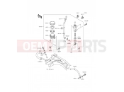 Rear Master Cylinder - Kawasaki ER-6n (ER650EFF) 2015