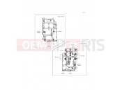 Crankcase Bolt Pattern - Kawasaki NINJA 300 (EX300AFFA) 2015