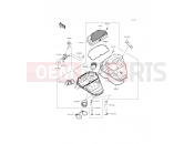 Air Cleaner - Kawasaki Ninja 650 ABS (EX650FFF) 2015