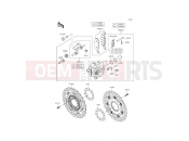 Front Brake - Kawasaki Ninja 650 ABS (EX650FFF) 2015