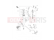 Rear Master Cylinder - Kawasaki Ninja 650 ABS (EX650FFF) 2015