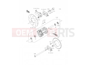 Rear Hub - Kawasaki D-TRACKER (KLX150HGF) 2016
