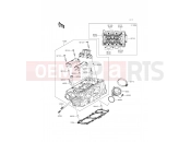 Cylinder Head - Kawasaki ER-6f (EX650EGF) 2016