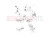 Ignition Switch - Kawasaki ER-6f (EX650EGF) 2016