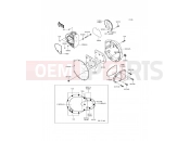 KAWASAKI 2016 Right Engine Cover(s)