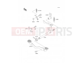 Gear Change Mechanism - Kawasaki KAZER (AN110-D3) 2001