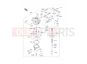 Carburetor - Kawasaki KAZER (AN110-D3) 2001