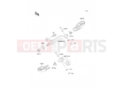 KAWASAKI 2001 Footrests