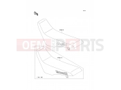 KAWASAKI 2001 Seat