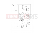 KAWASAKI KLR650 (KL650-C10) Crankshaft