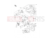 KAWASAKI KLR650 (KL650-C10) Starter Motor