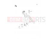 KAWASAKI KLR650 (KL650-C10) Brake Pedal