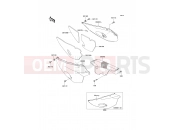 KAWASAKI KLR650 (KL650-C10) Side Covers/Chain Cover