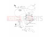 KAWASAKI W650 (EJ650-C7P) Labels