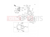 KAWASAKI W650 (EJ650C6F) Right Engine Cover(s)