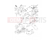 KAWASAKI W650 (EJ650C6F) Frame Fittings