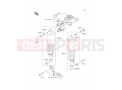 KAWASAKI W650 (EJ650C6F) Suspension/Shock Absorber